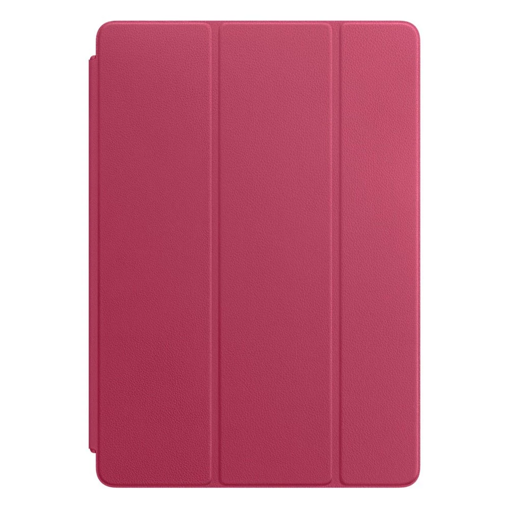 Apple Leather Smart Cover for iPad 7 10.2" / Air 3 / Pro 10.5" - Pink Fuchsia (MR5K2)